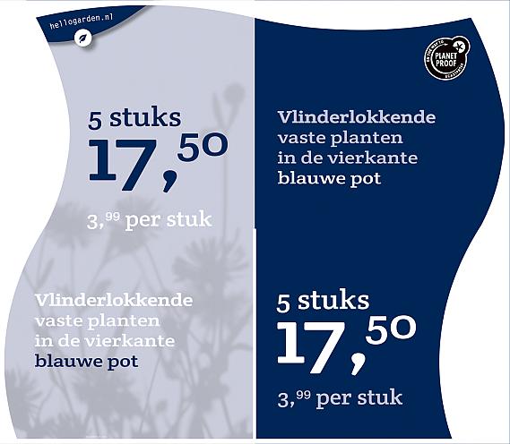 prijsmolen 2022 Nederlands  - Vaste planten 3,99 per stuk - 5 stuks 17,50