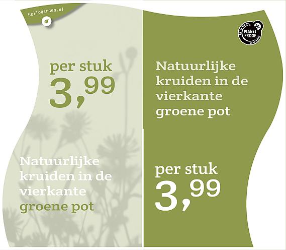 prijsmolen 2022 Nederlands  - Natuurlijke kruiden 3,99 per stuk