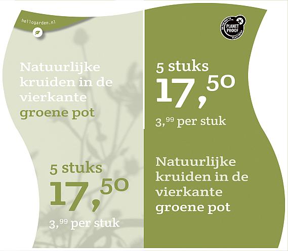 prijsmolen 2022 Nederlands  - Natuurlijke kruiden 3,99 per stuk - 5 stuks 17,50