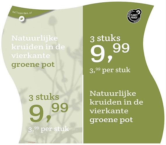 prijsmolen 2022 Nederlands  - Natuurlijke kruiden 3,99 per stuk - 3 stuks 9,99