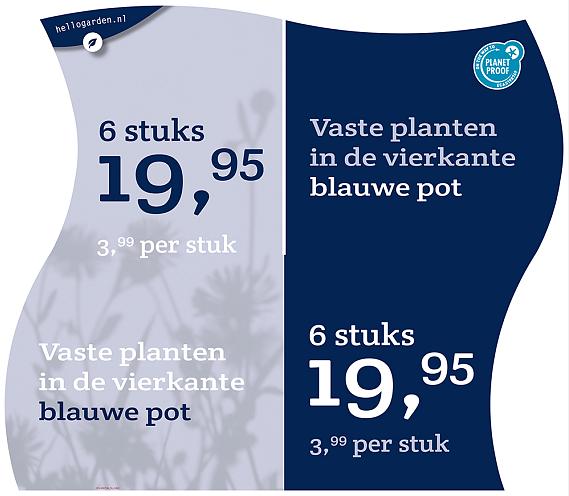 prijsmolen 2022 Nederlands  - Vaste planten 3,99 per stuk - 6 stuks 19,95