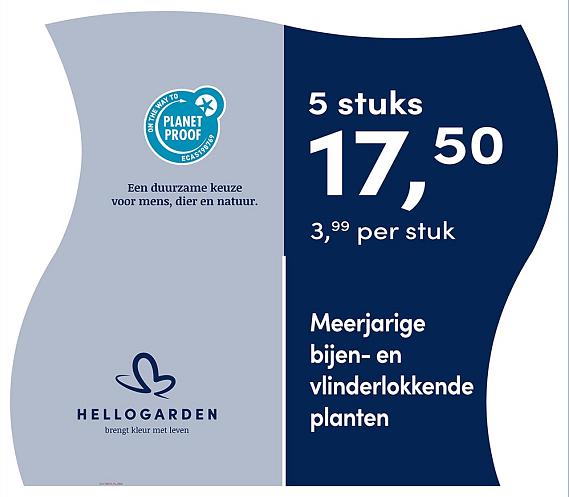 prijsmolen 2025 Nederlands - blauwe pot 3,99 per stuk - 5 stuks 17,50